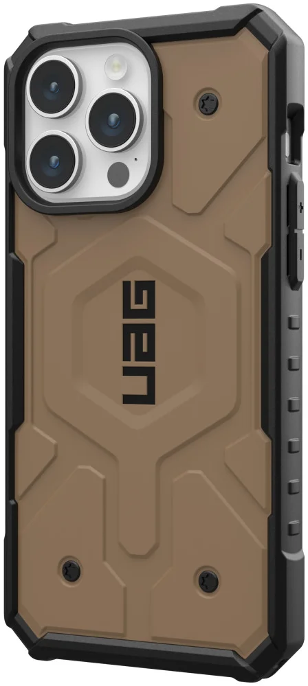 Urban Armor Gear Pathfinder iPhone 15 Pro Max Hoesje Magsafe Bruin afbeelding 7