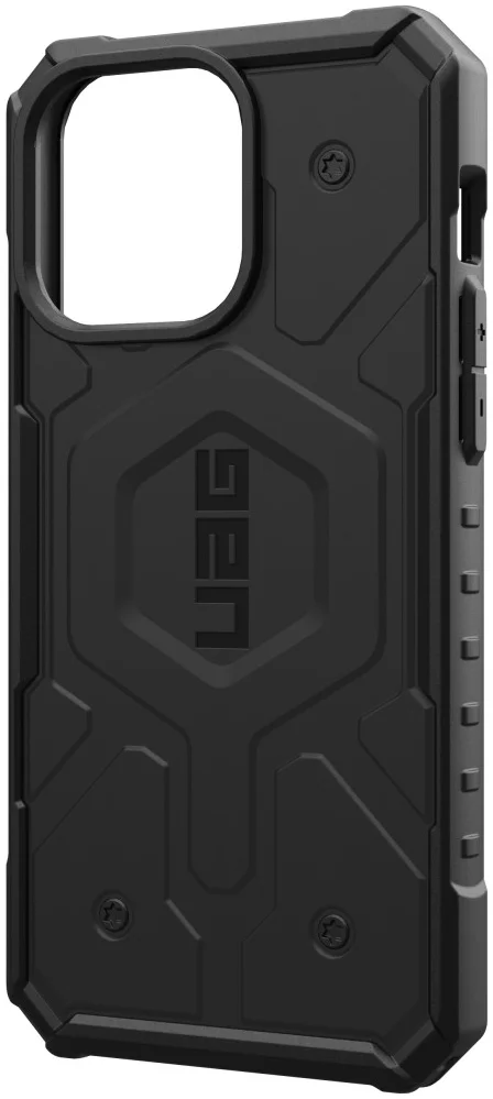 Urban Armor Gear Pathfinder iPhone 15 Pro Max Hoesje Magsafe Zwart afbeelding 12