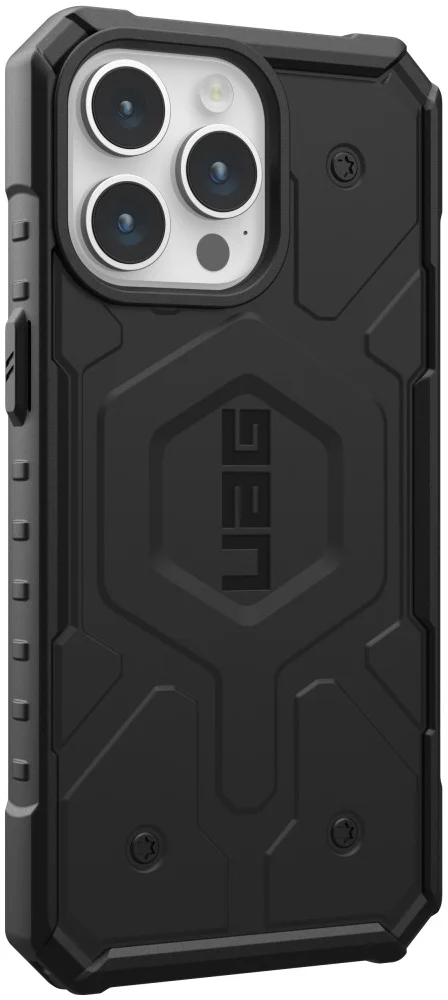 Urban Armor Gear Pathfinder iPhone 15 Pro Max Hoesje Magsafe Zwart afbeelding 6
