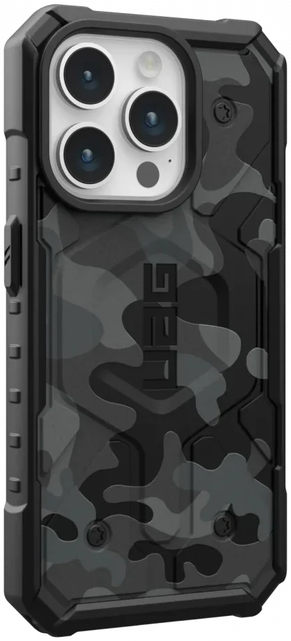 Urban Armor Gear Pathfinder Apple iPhone 15 Pro Hoesje Back Cover Camo afbeelding 2