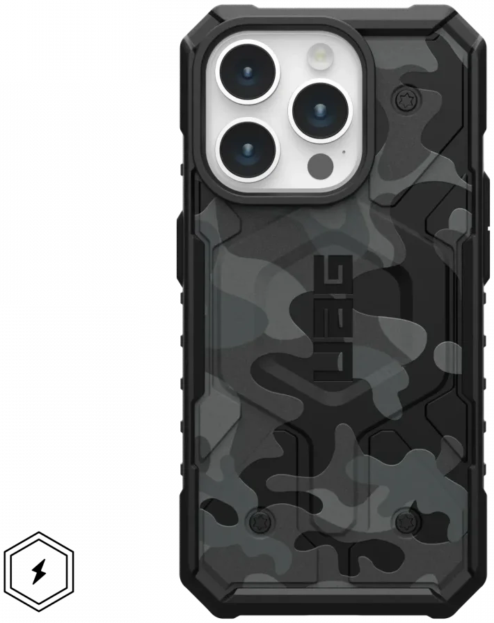 Urban Armor Gear Pathfinder Apple iPhone 15 Pro Hoesje Back Cover Camo afbeelding 7