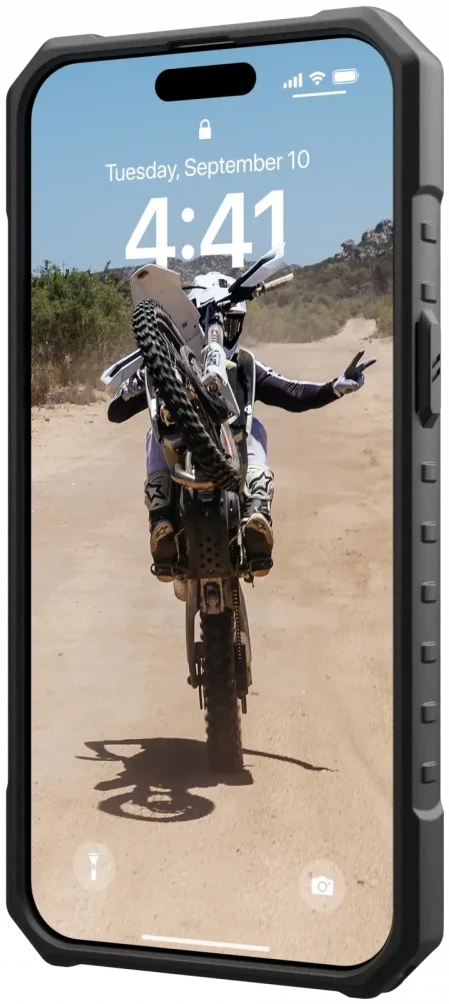 Urban Armor Gear Pathfinder iPhone 15 Pro Max Hoesje Magsafe Camo afbeelding 6