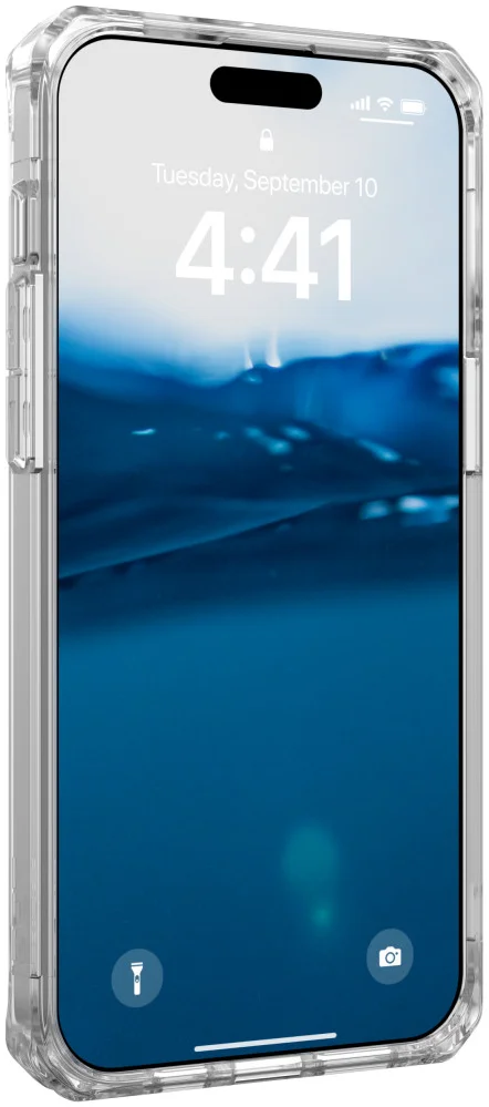 Urban Armor Gear Plyo Apple iPhone 15 Pro Max Hoesje Transparant Ice afbeelding 15