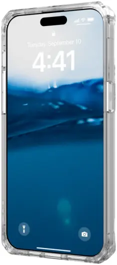 Urban Armor Gear Plyo Apple iPhone 15 Pro Max Hoesje Transparant Ice afbeelding 16