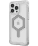 Urban Armor Gear Plyo iPhone 15 Pro Max Hoesje met MagSafe Ice Zilver