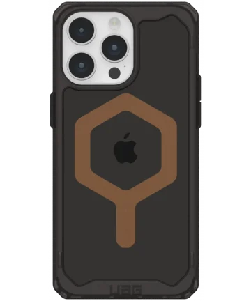 Urban Armor Gear Plyo Apple iPhone 15 Pro Max Hoesje met MagSafe Zwart Hoesjes