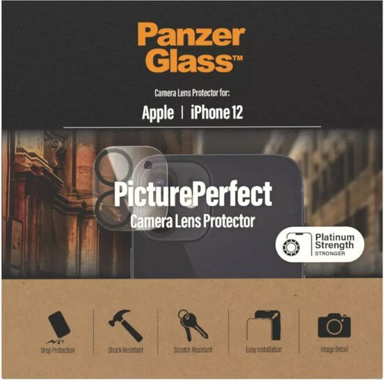 PanzerGlass Apple iPhone 12/12 Mini Camera Protector Glas afbeelding 2