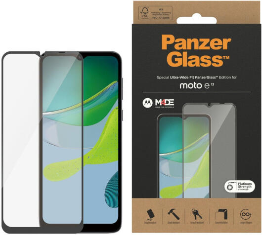 PanzerGlass Ultra-Wide Motorola Moto E13 Screen Protector afbeelding 1