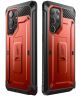 SUPCASE UB Pro Samsung S23 Ultra Hoesje Full Protect Kickstand Rood