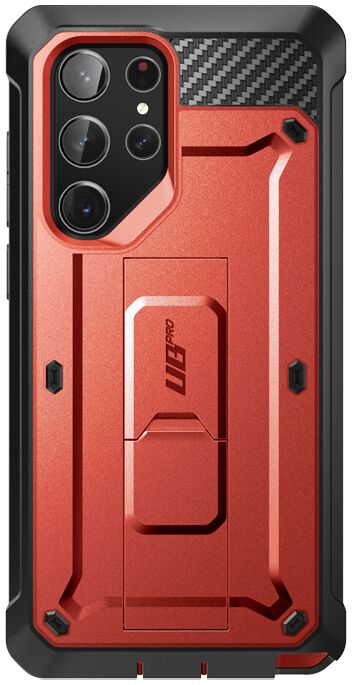 SUPCASE UB Pro Samsung S23 Ultra Hoesje Full Protect Kickstand Rood afbeelding 12