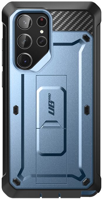 SUPCASE UB Pro Samsung S23 Ultra Hoesje Full Protect Kickstand Blauw afbeelding 12