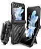 SUPCASE UB Pro Samsung Z Flip 5 Hoesje Full Protect Kickstand Zwart