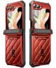 SUPCASE UB Pro Samsung Z Flip 5 Hoesje Full Protect Kickstand Rood