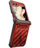 SUPCASE UB Pro Samsung Z Flip 5 Hoesje Full Protect Kickstand Rood