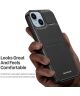 Dux Ducis Rafi Apple iPhone 15 Hoesje MagSafe Pasjes Houder RFID Zwart