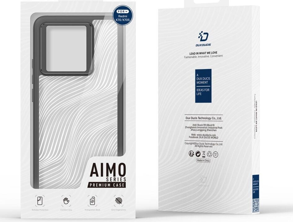 Dux Ducis Aimo Xiaomi 13T / 13T Pro Hoesje Back Cover Zwart afbeelding 10