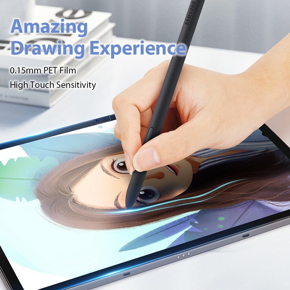 Dux Ducis Paper Feel Samsung Tab S9+ / S9 FE+ / S8+ / S7 FE / S7+ afbeelding 4