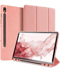 Dux Ducis Domo Samsung Galaxy Tab S9 Hoes Book Case Roze