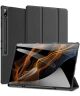 Dux Ducis Samsung Tab S8/S9 Ultra Hoes Tri-Fold Book Case Zwart