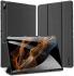 Dux Ducis Samsung Tab S8/S9 Ultra Hoes Tri-Fold Book Case Zwart afbeelding 8