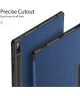 Dux Ducis Samsung Tab S8/S9 Ultra Hoes Tri-Fold Book Case Blauw