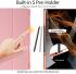 Dux Ducis Samsung Tab S8/S9 Ultra Hoes Tri-Fold Book Case Roze afbeelding 10