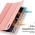 Dux Ducis Samsung Tab S8/S9 Ultra Hoes Tri-Fold Book Case Roze afbeelding 11