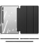 Dux Ducis Toby Samsung Galaxy Tab S9 Hoes Tri-Fold Book Case Zwart