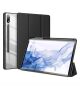 Dux Ducis Toby Samsung Tab S9+ / S9 FE+ Hoes Tri-Fold Book Case Zwart