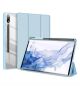 Dux Ducis Toby Samsung Tab S9+ / S9 FE+ Hoes Tri-Fold Book Case Blauw