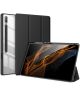Dux Ducis Toby Samsung Tab S9 Ultra Hoes Tri-Fold Book Case Zwart