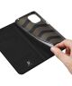 Dux Ducis Skin Pro Xiaomi Redmi 12 Hoesje Portemonnee Book Case Zwart