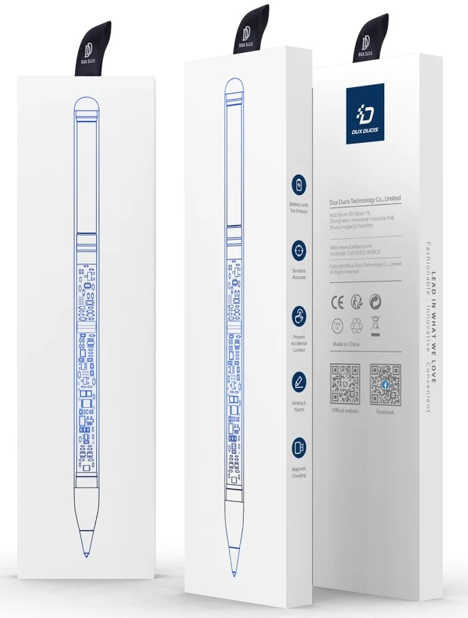 Dux Ducis Stylus Pen (SP-04) Voor Apple iPad Transparant afbeelding 4