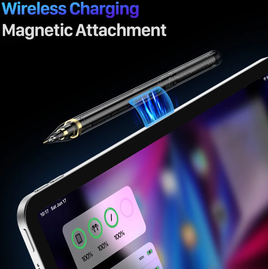 Dux Ducis Stylus Pen (SP-04) Voor Apple iPad Transparant afbeelding 7