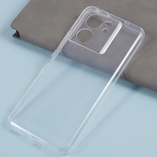 Xiaomi 13T / 13T Pro Hoesje Dun TPU Back Cover Transparant afbeelding 4