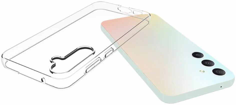 Samsung Galaxy S23 FE Hoesje Dun TPU Back Cover Transparant afbeelding 5