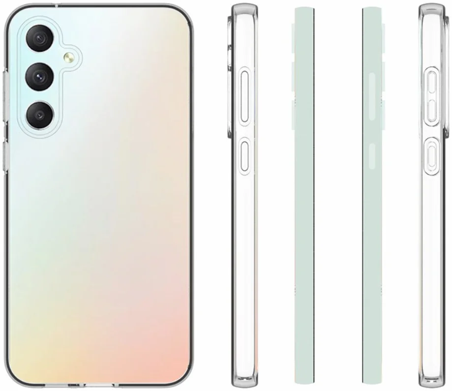 Samsung Galaxy S23 FE Hoesje Dun TPU Back Cover Transparant afbeelding 9