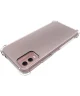 Nokia C32 Hoesje Schokbestendig en Dun TPU Back Cover Transparant
