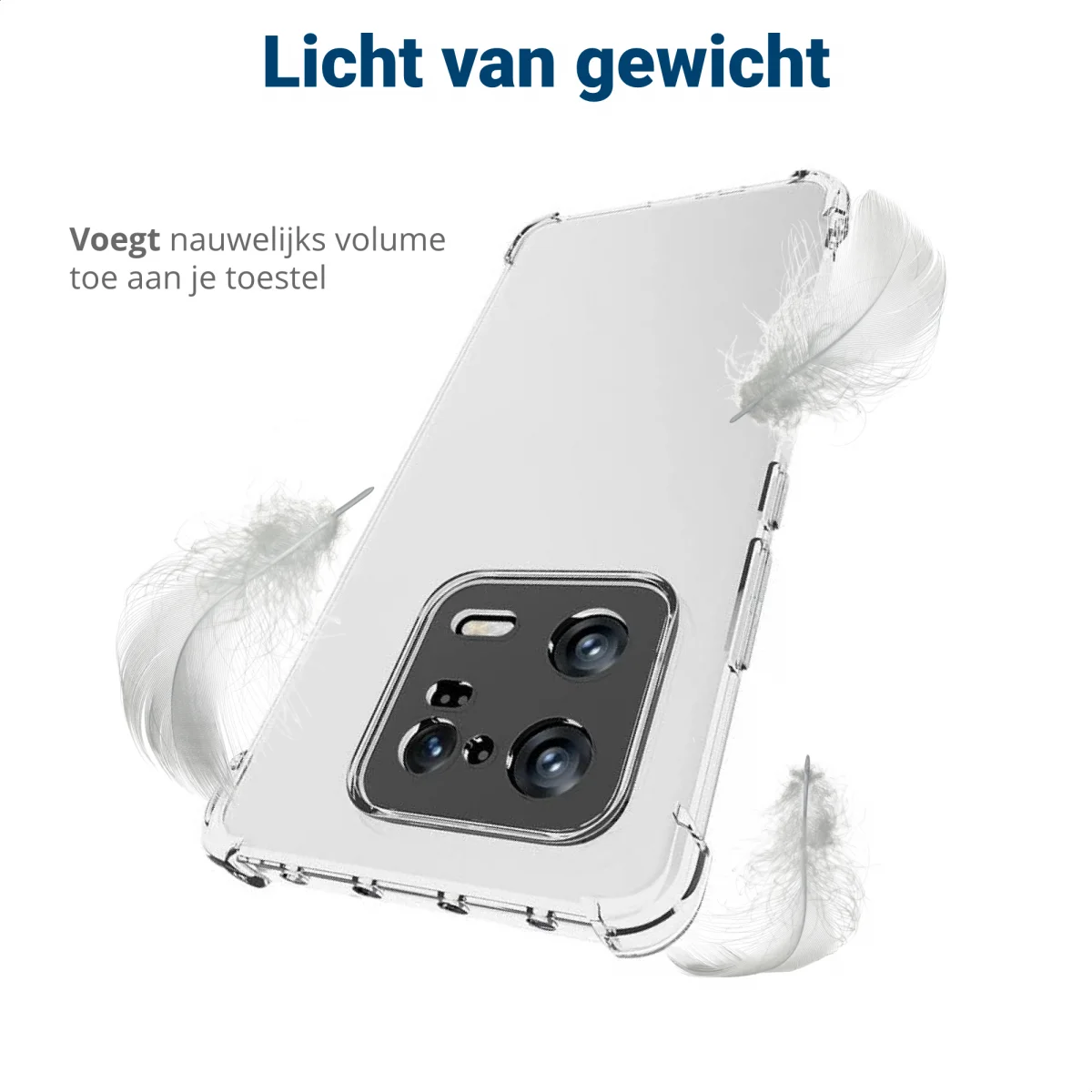 Xiaomi 13T / 13T Pro Hoesje Schokbestendig Dun TPU Transparant afbeelding 5