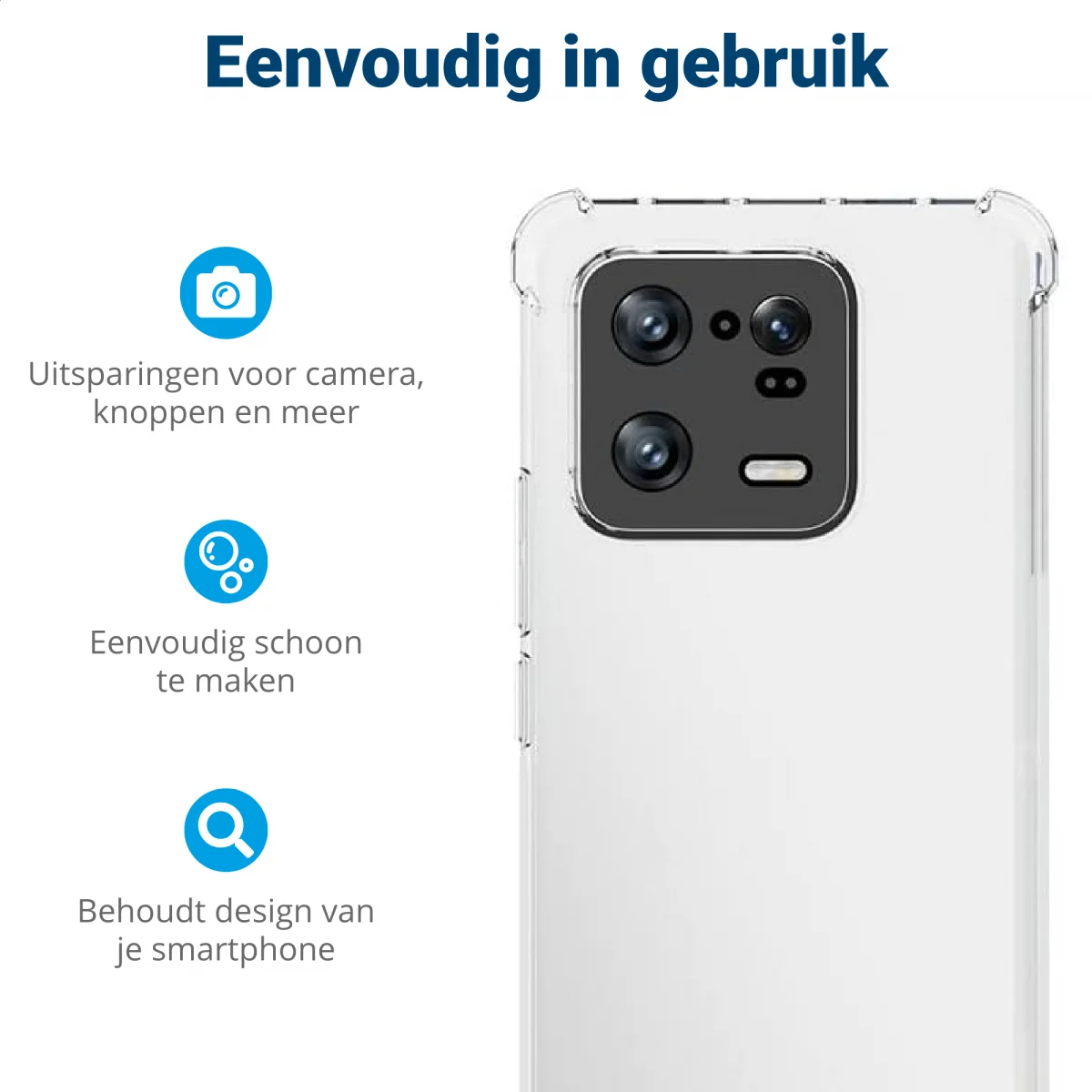Xiaomi 13T / 13T Pro Hoesje Schokbestendig Dun TPU Transparant afbeelding 6