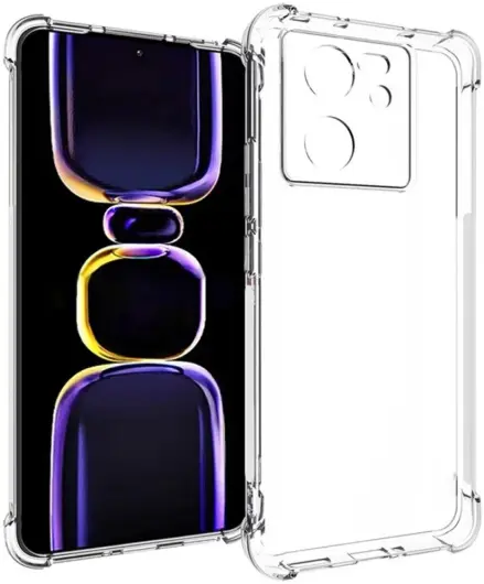 Xiaomi 13T / 13T Pro Hoesje Schokbestendig Dun TPU Transparant afbeelding 1