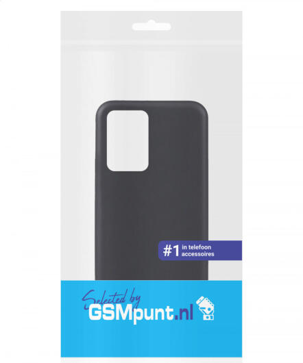 OnePlus Nord CE 3 Lite Hoesje Dun TPU Matte Back Cover Zwart afbeelding 4