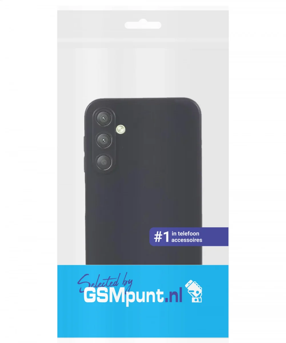 Samsung Galaxy A25 Hoesje Matte Back Cover Dun TPU Zwart afbeelding 7