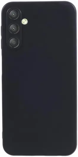 Samsung Galaxy A25 Hoesje Matte Back Cover Dun TPU Zwart afbeelding 1