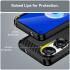 Asus Zenfone 10 Hoesje Geborsteld TPU Flexibele Back Cover Zwart afbeelding 7