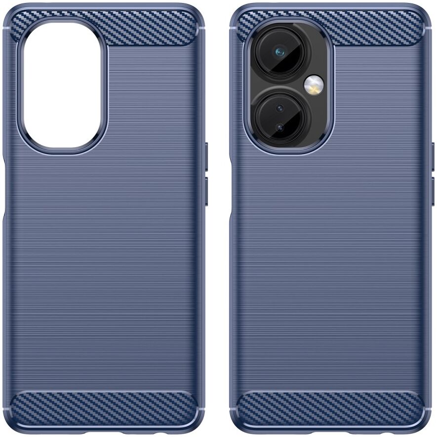 OnePlus Nord CE 3 Lite Hoesje Geborsteld TPU Back Cover Flexibel Blauw afbeelding 8