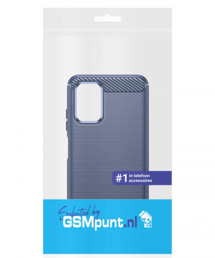 Nokia G42 Hoesje Geborsteld TPU Flexibele Back Cover Blauw afbeelding 8