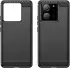Xiaomi 13T / 13T Pro Hoesje Geborsteld TPU Flexibele Back Cover Zwart afbeelding 2