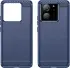 Xiaomi 13T / 13T Pro Hoesje Geborsteld TPU Flexibele Back Cover Blauw afbeelding 2