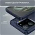 Xiaomi 13T / 13T Pro Hoesje Geborsteld TPU Flexibele Back Cover Blauw afbeelding 5